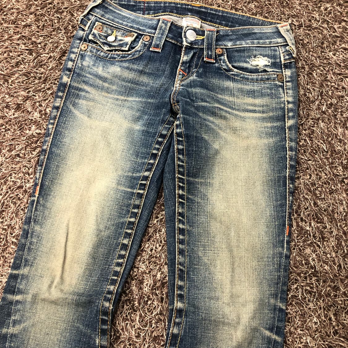 트루릴리전 JOEY 조이 워싱 부츠컷 데님 팬츠 상품이미지3