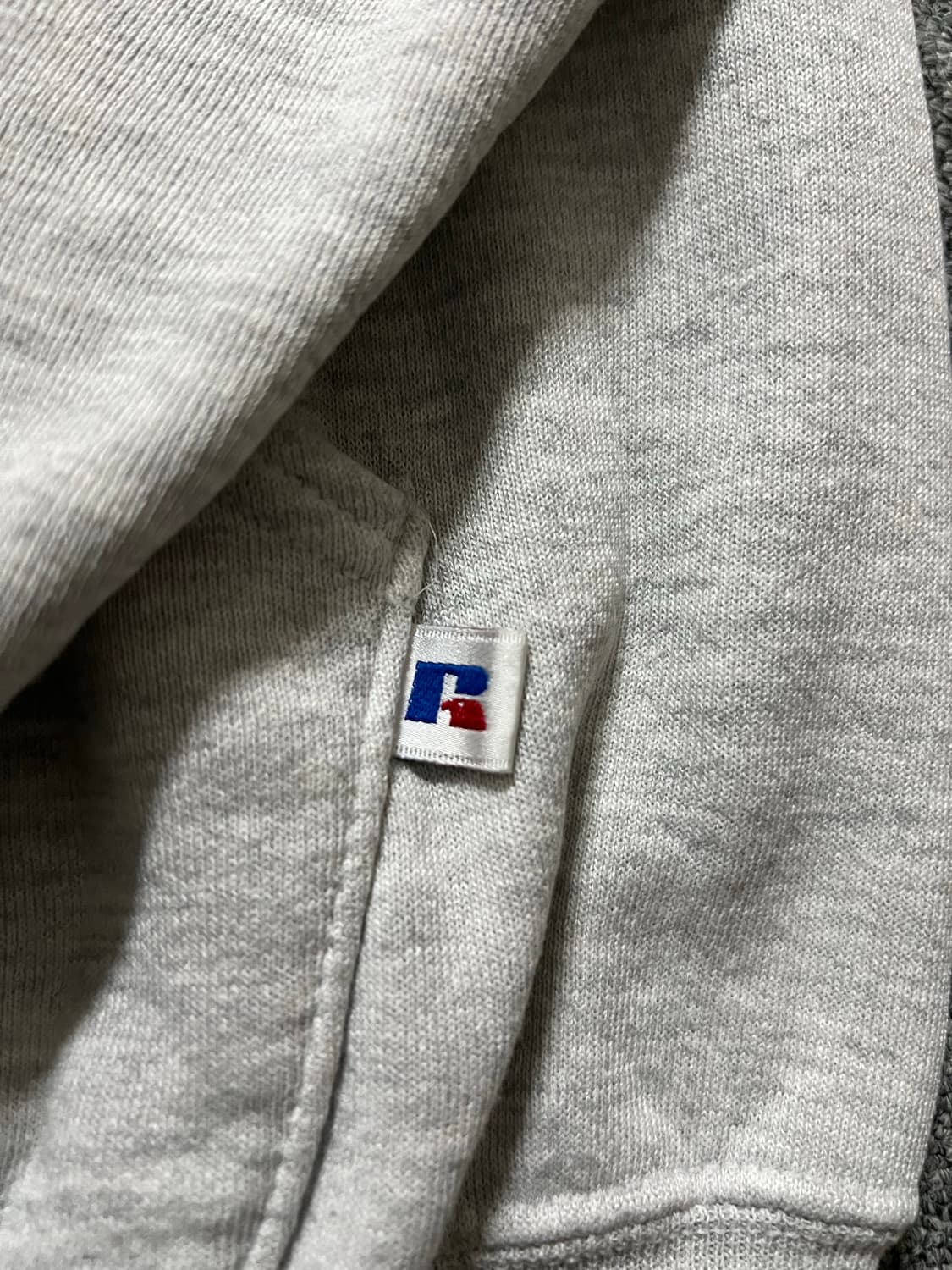 러셀 애슬레틱 CSULB 회색 후드티 상품이미지3