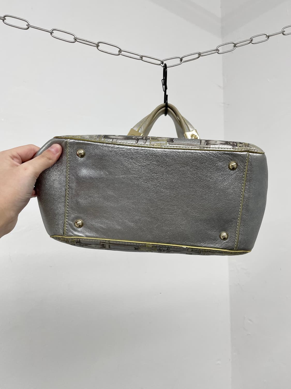 닥스 리얼레더 페어리 체인 토트백 상품이미지8