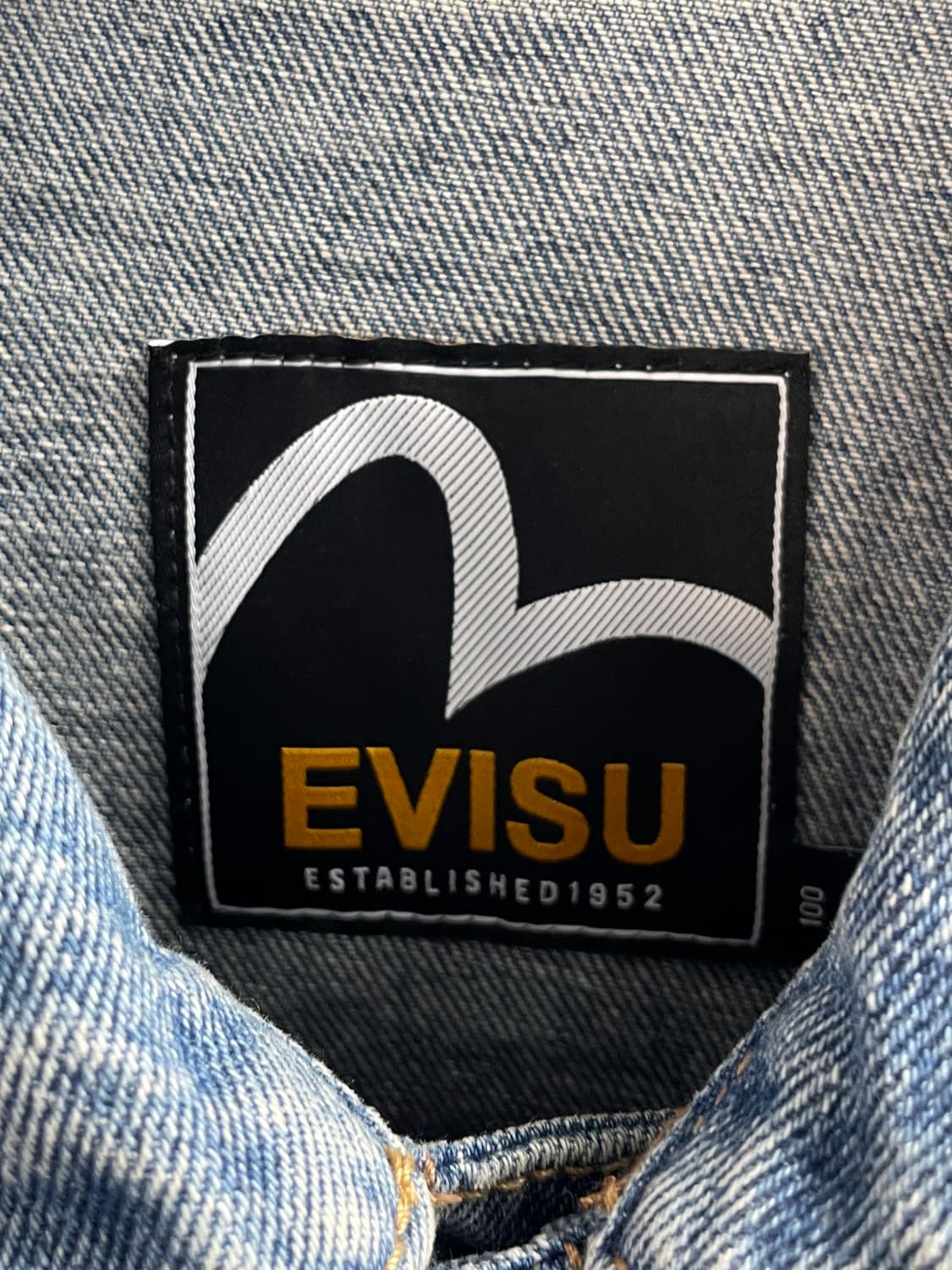 에비수 워싱 오버핏 데님 자켓 (on.475) 상품이미지5