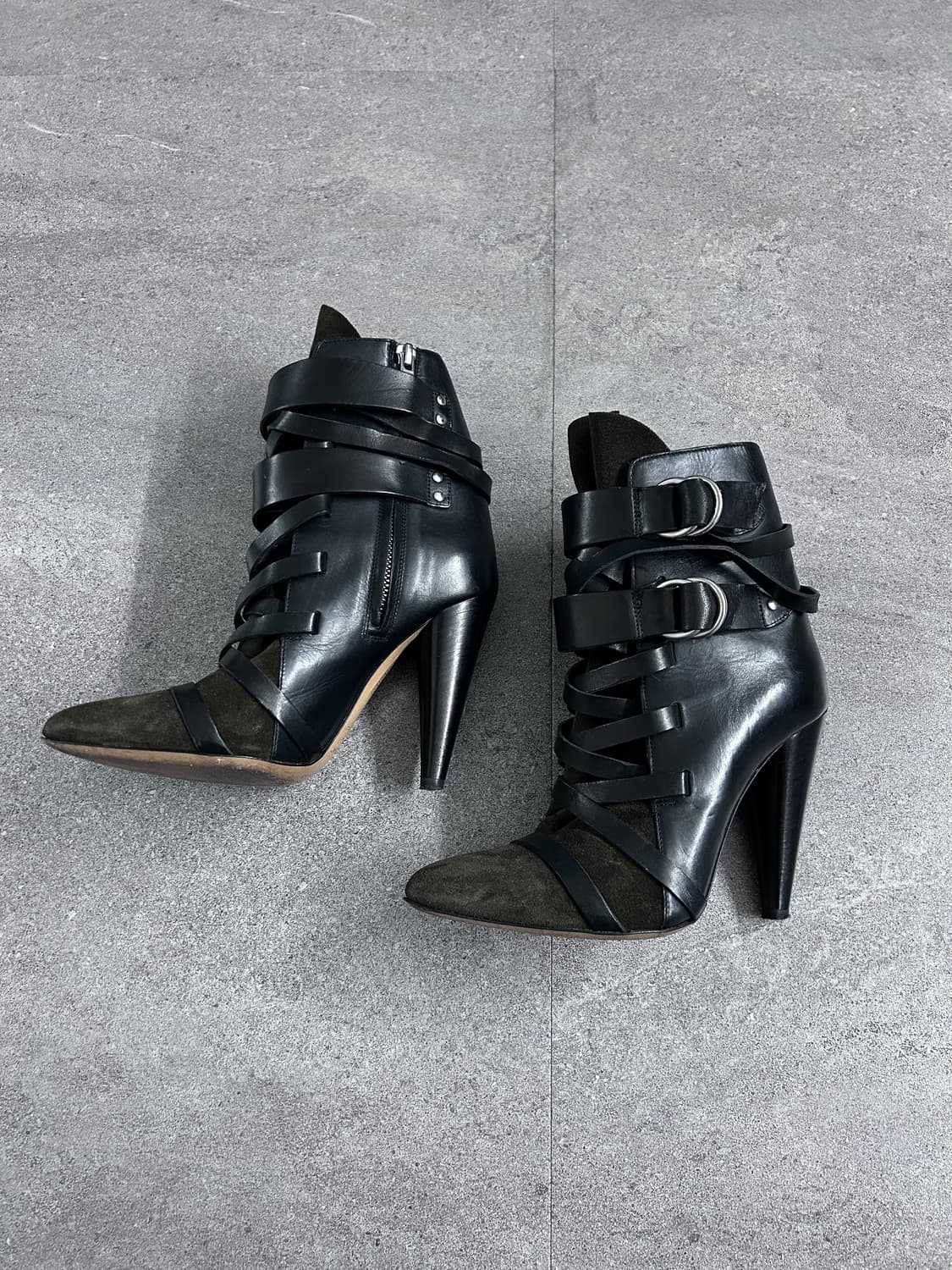 14FW Isabel Marant Strap Lace up Boots 상품이미지6