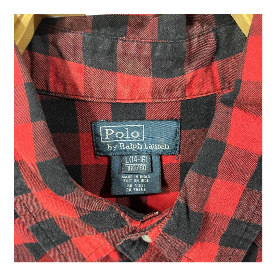 [Polo] 폴로랄프로렌 체크 웨스턴셔츠 상품이미지5