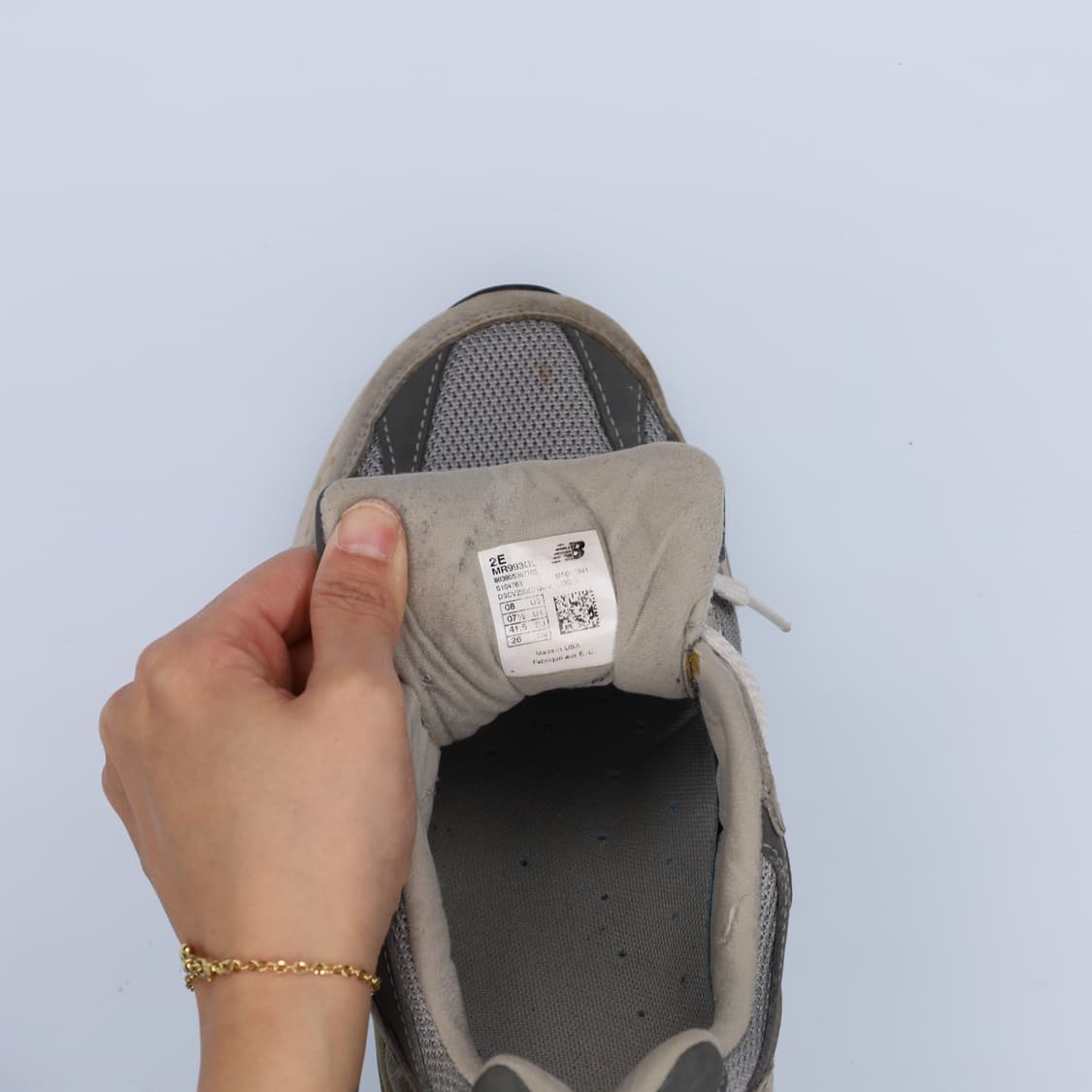 [26] 뉴발란스 993 그레이 USA  0119H2 상품이미지10