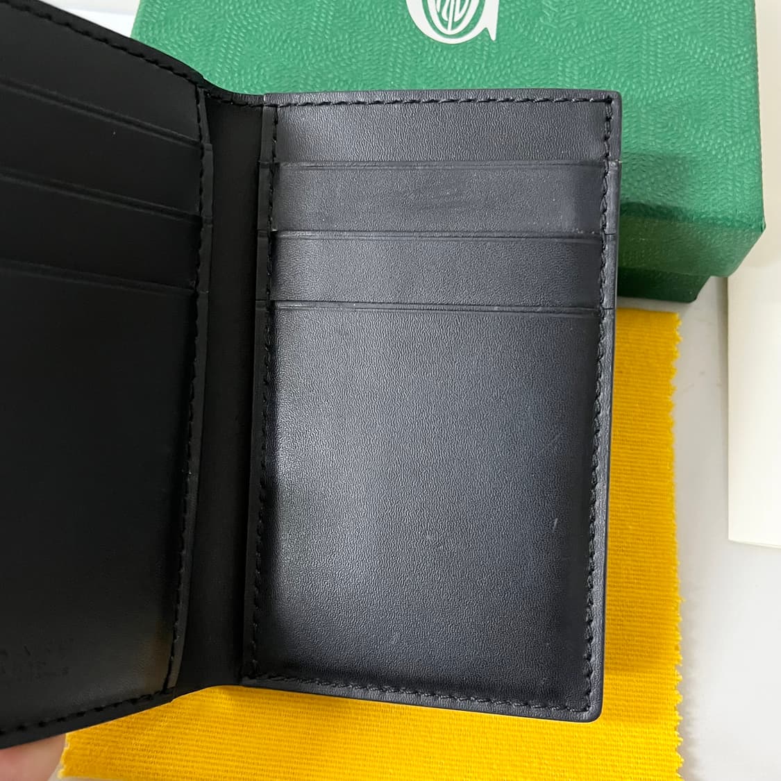 [A급/정품] 고야드 생피에르 블랙 카드지갑 반지갑 상품이미지4