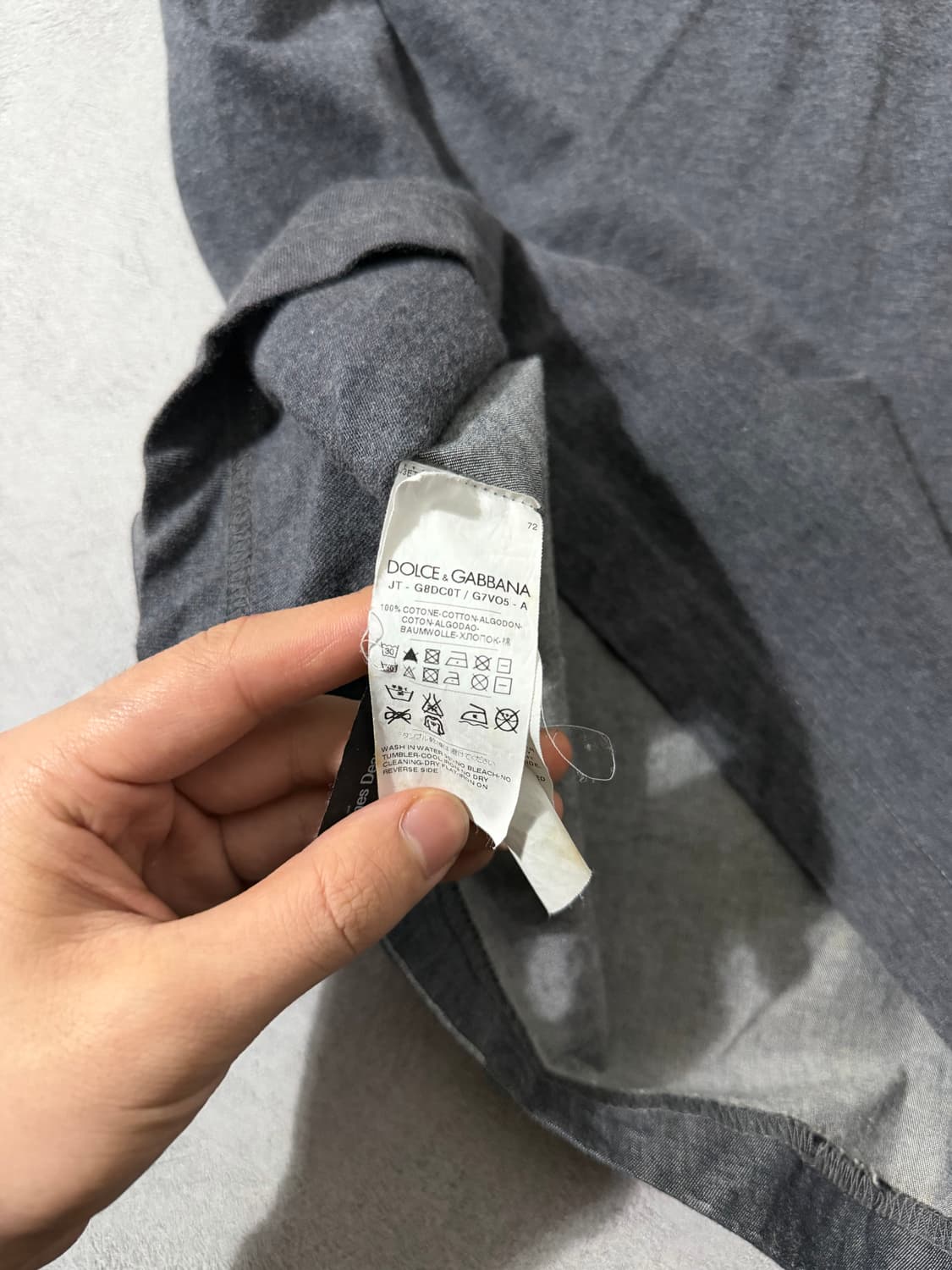 돌체앤가바나 제임스딘 반팔 티셔츠 상품이미지6