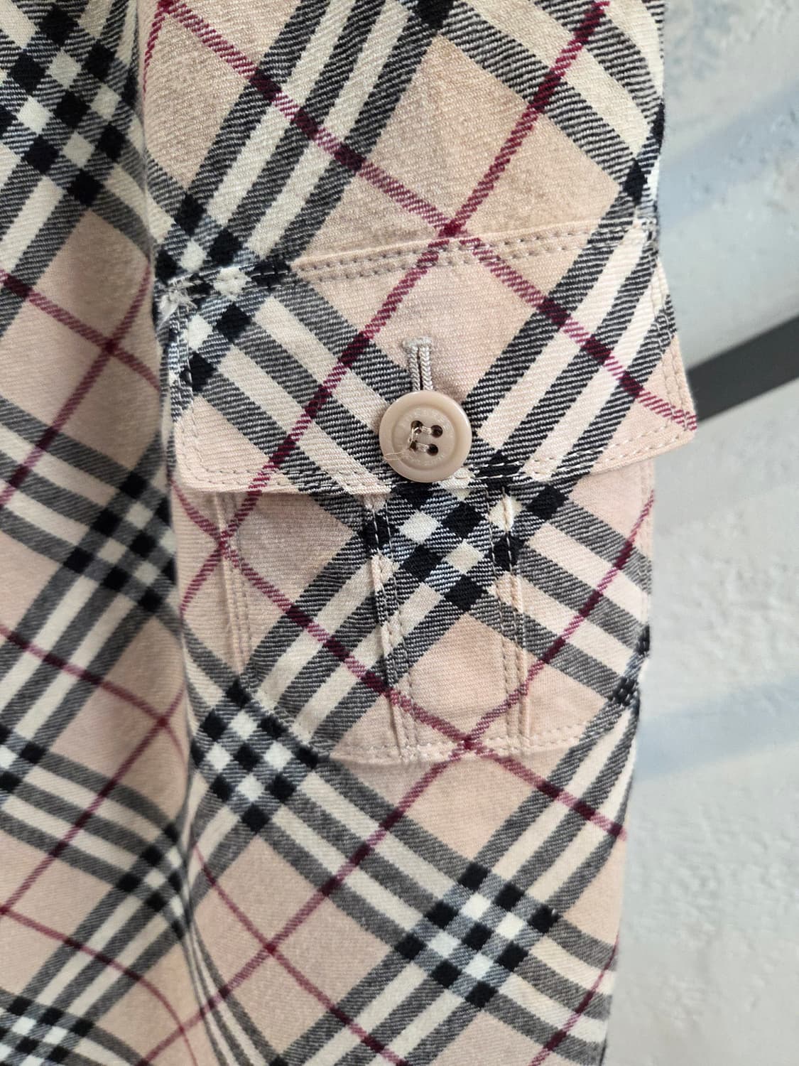 Burberry 버버리 베이지 노바체크 미디원피스 상품이미지4