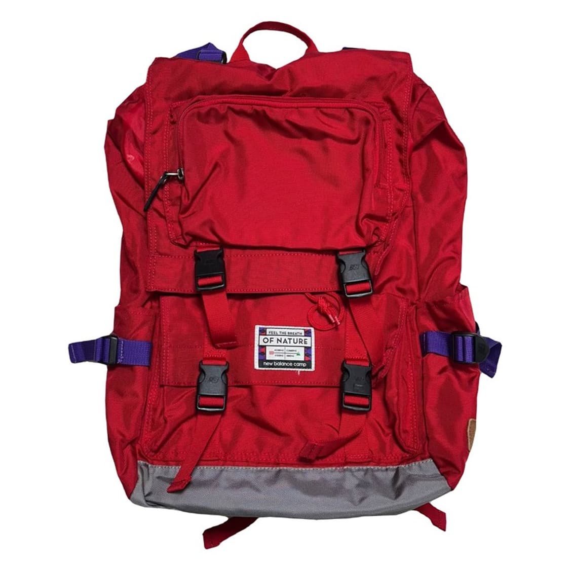 뉴발란스 캠프 백팩 레드 상품이미지1