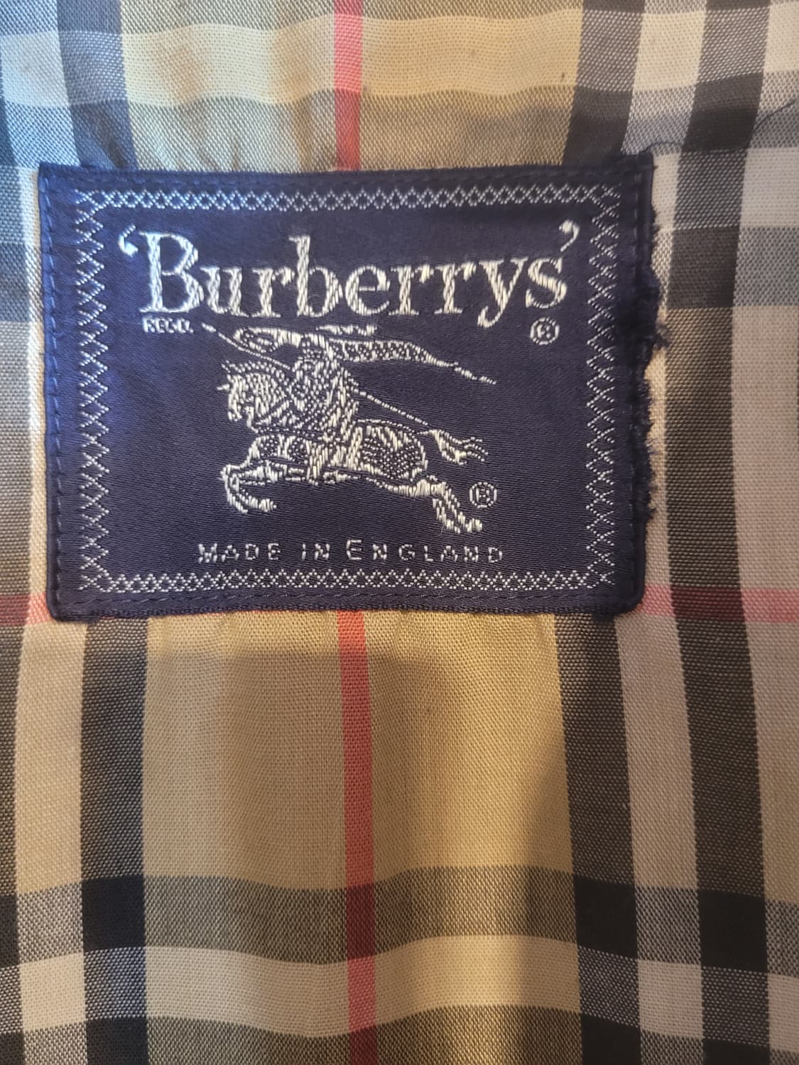 버버리 노바체크 블루종 자켓 105 상품이미지3