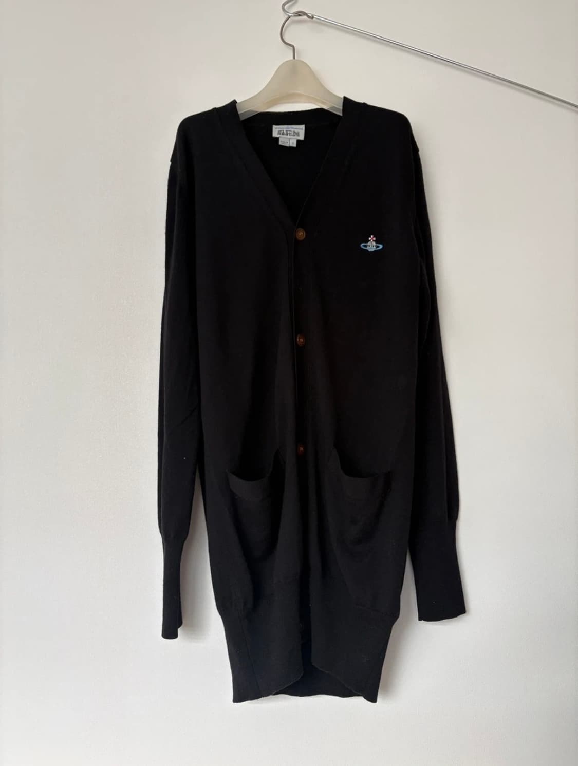 비비안웨스트우드 블랙 롱 가디건 🖤 상품이미지1