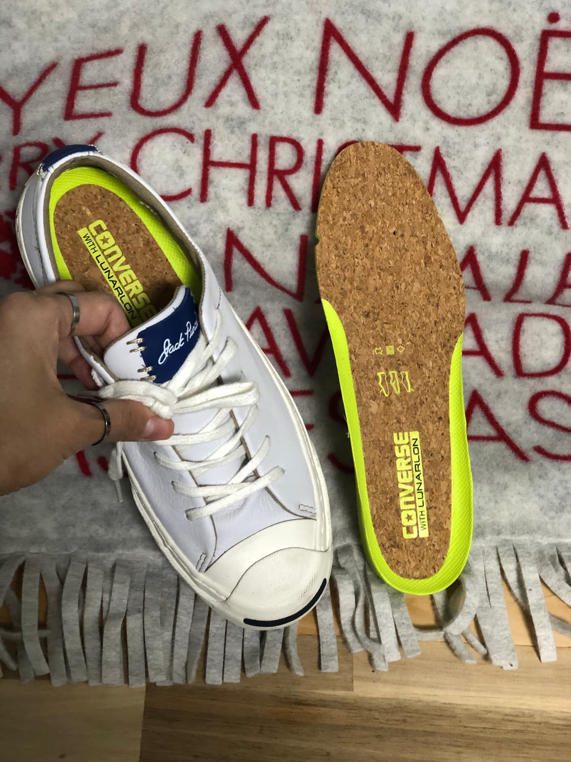 컨버스 잭퍼셀 텀블레더 화이트(정품 / 151496C) 상품이미지2