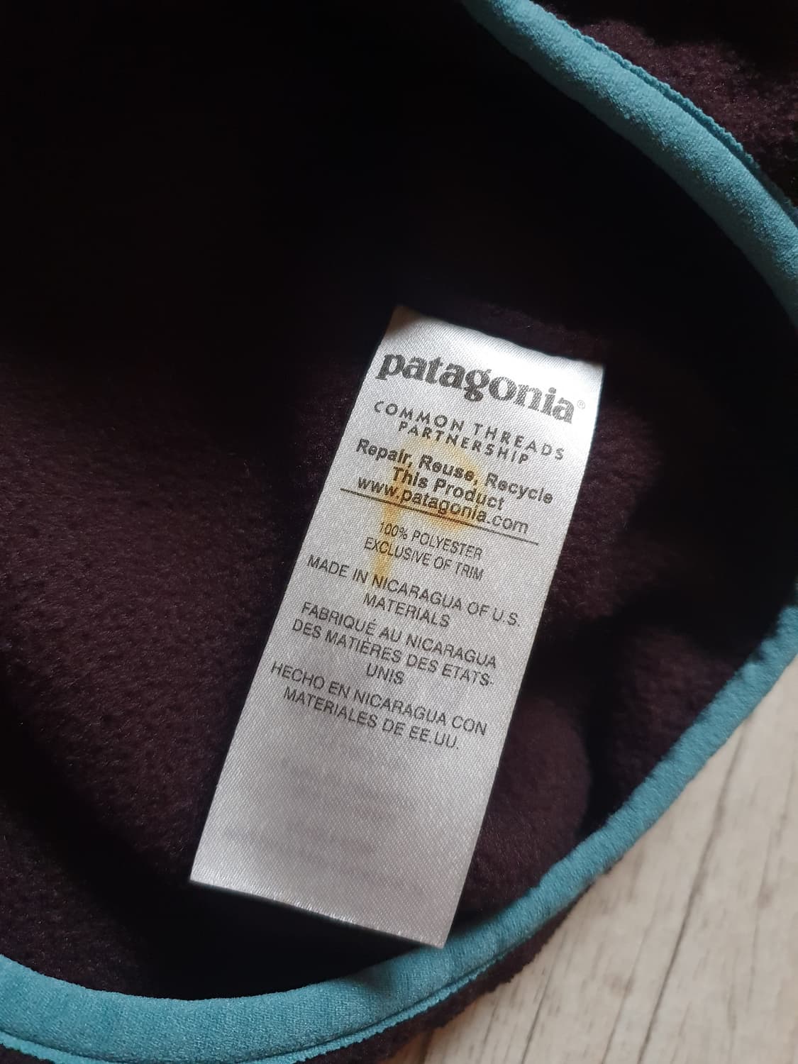 파타고니아 신칠라 완더브라운(옵시디언 플럼) XS 상품이미지4