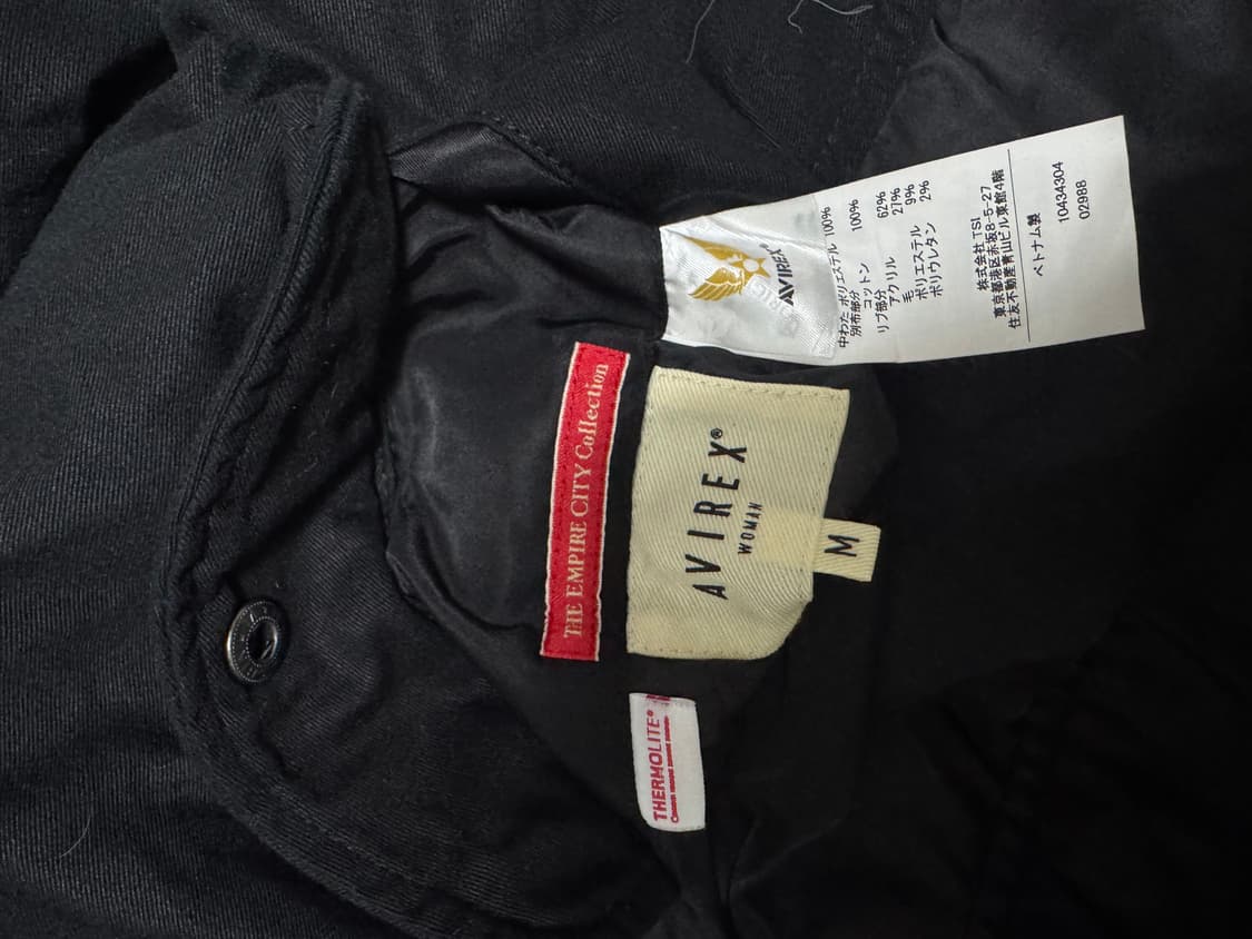 AVIREX 아비렉스 n-3b 파카 상품이미지4