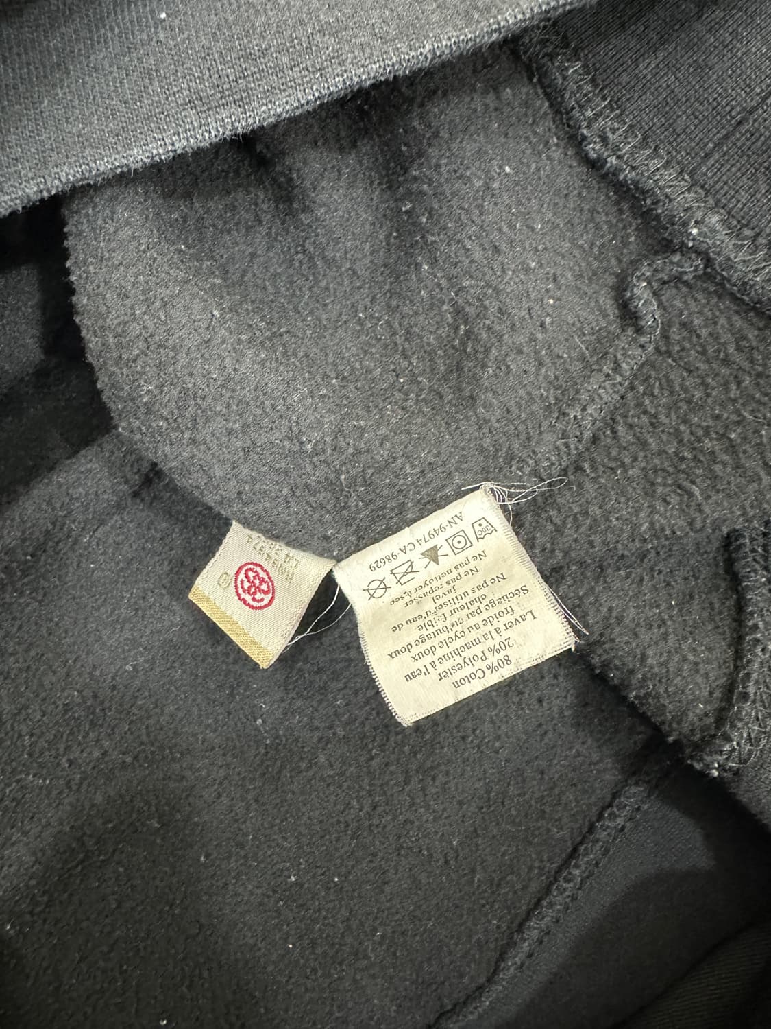 스투시 맨투맨 블랙 L 상품이미지6