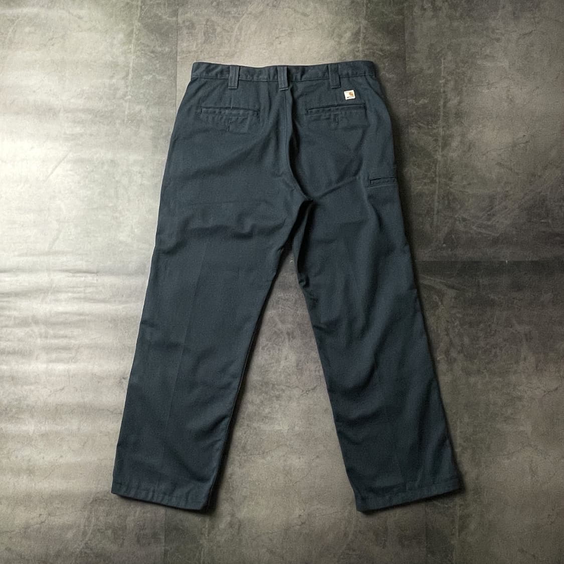 CARHARTT 칼하트 빈티지 네이비 더블니 워크팬츠 상품이미지7