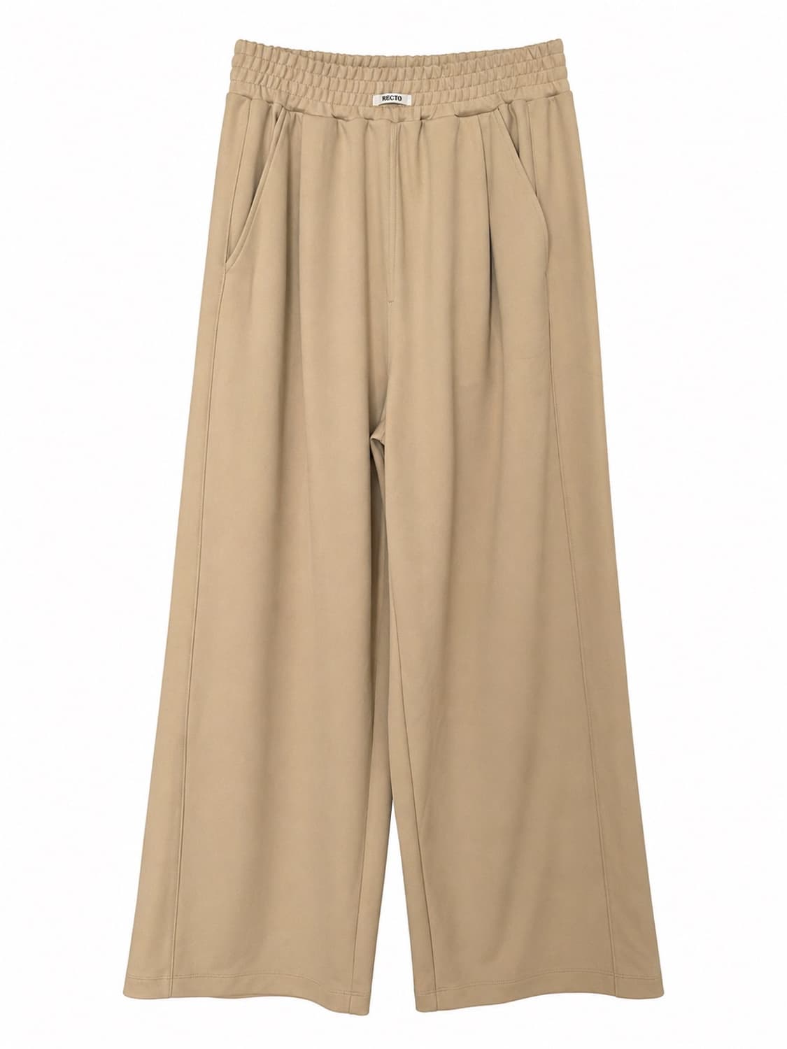 RECTO 렉토 24S/S 트리콧 더블와이드 트레이닝 팬츠 베이지 M / 상품이미지2