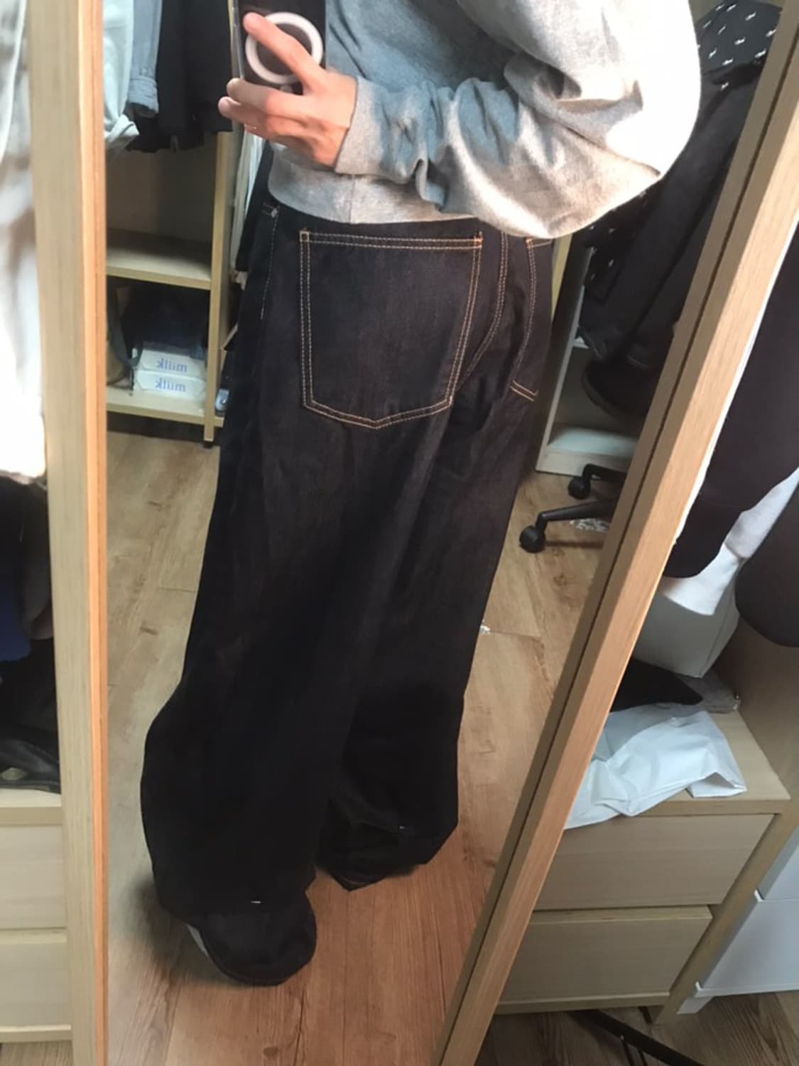 벌룬 데님 팬츠 상품이미지2