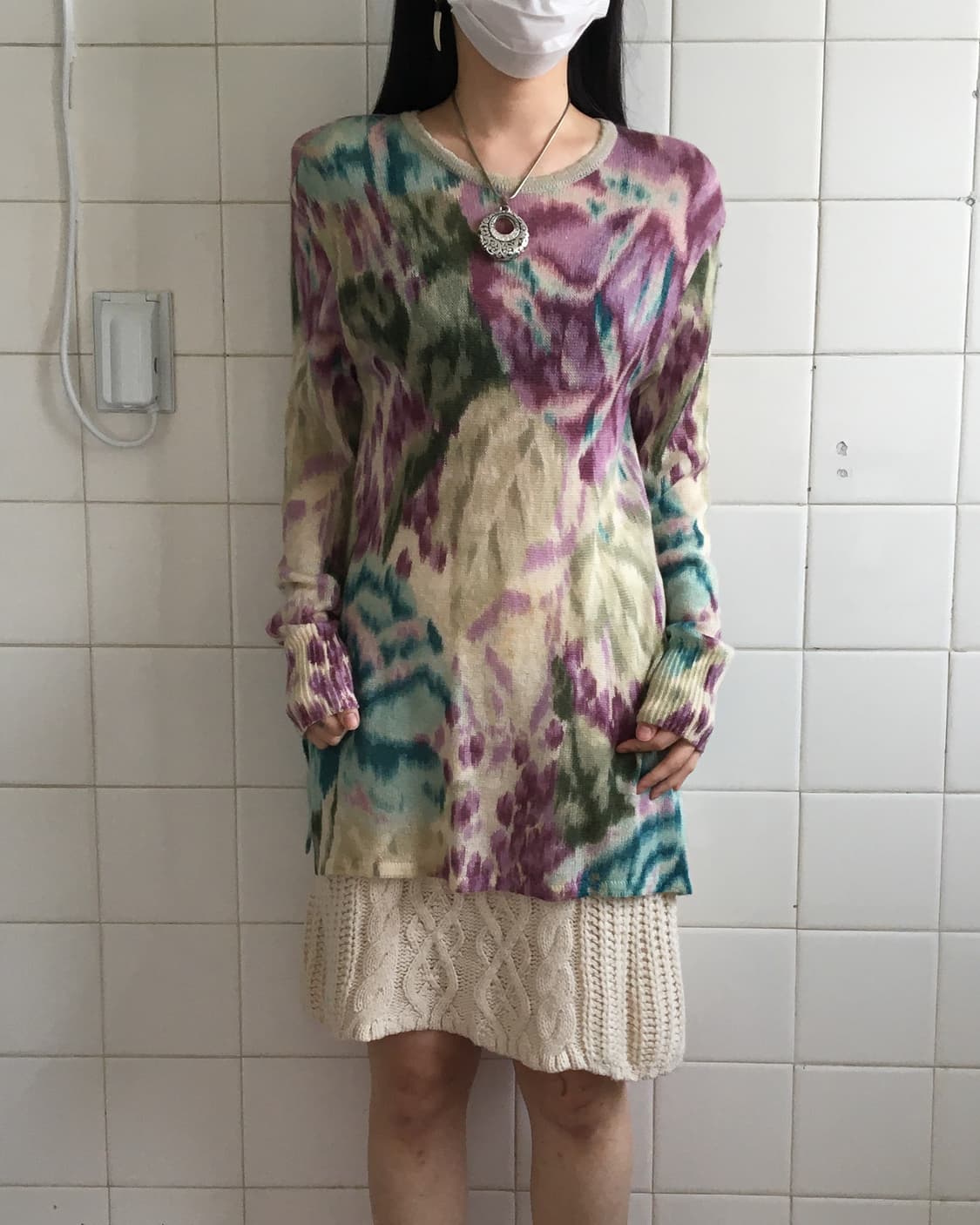 Pattern point knit 상품이미지6