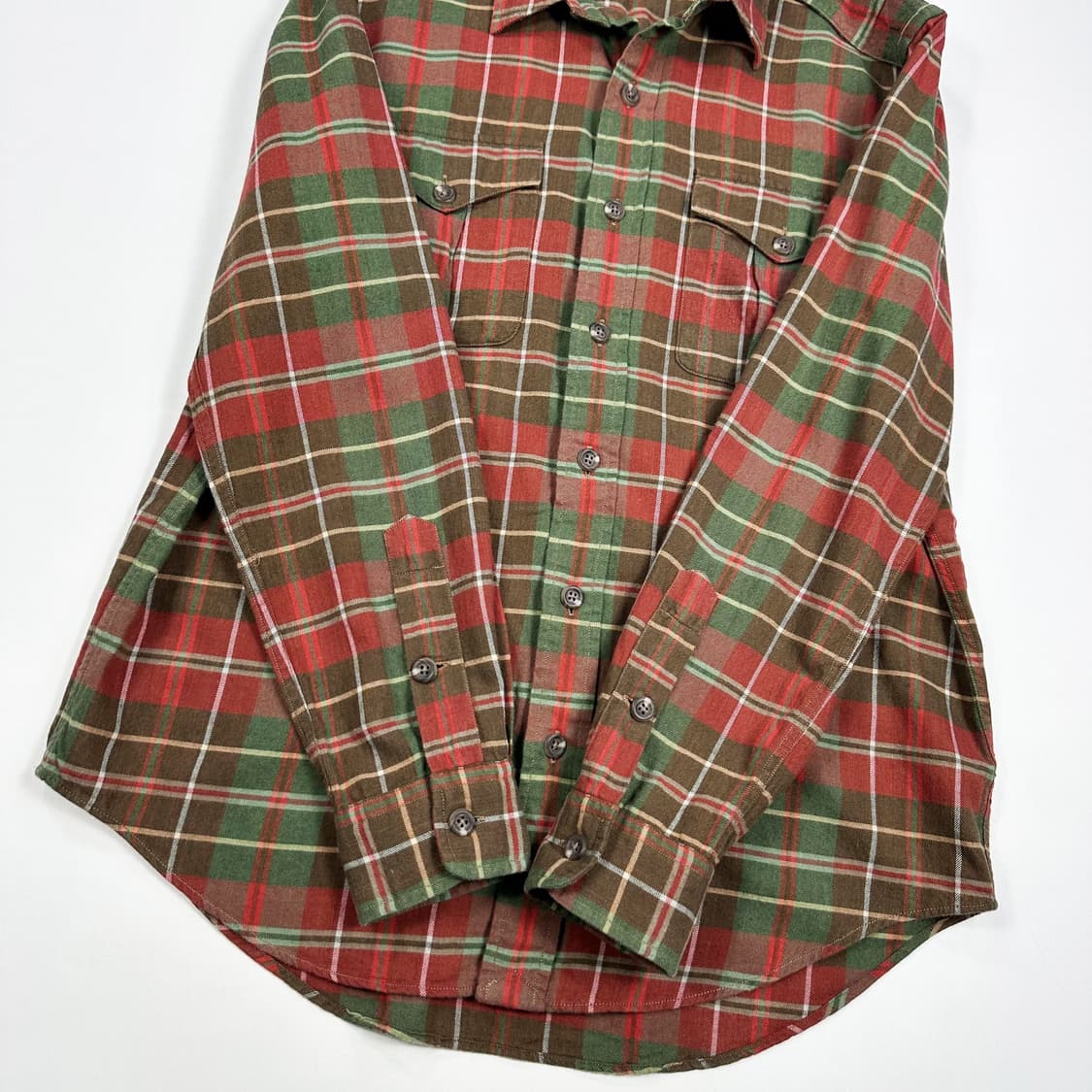 폴로 랄프로렌 클래식 투 포켓 타탄 체크셔츠 (L) 상품이미지3