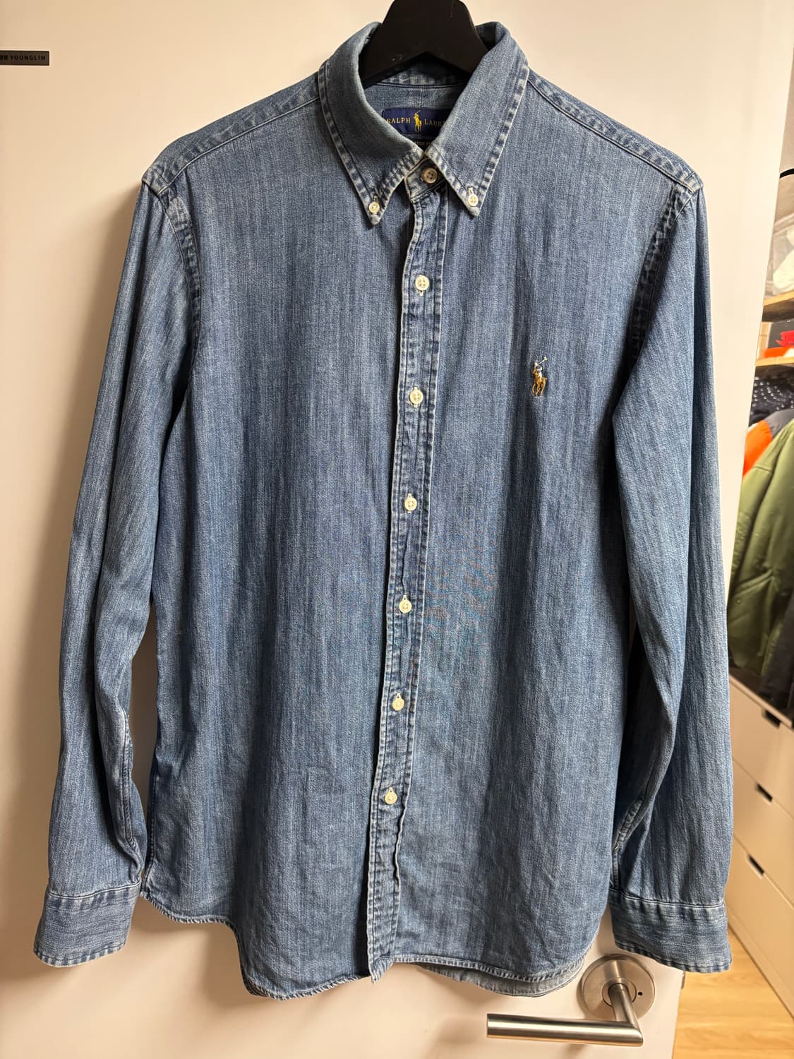 [M] 폴로랄프로렌 클래식핏 데님셔츠 상품이미지1