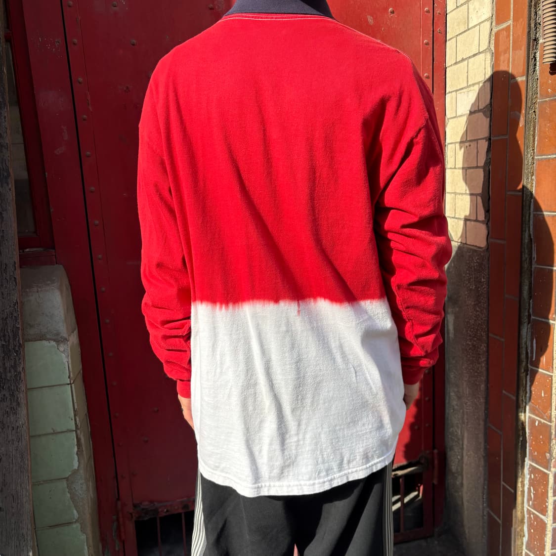 퍼킹어썸 ‘PREY BLEACH DIP DYED’ 롱슬리브 상품이미지2