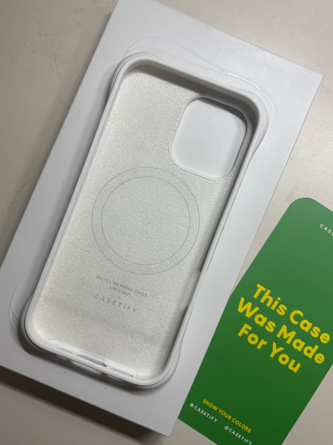 아이폰 16 케이스티파이 리플케이스 화이트 상품이미지3