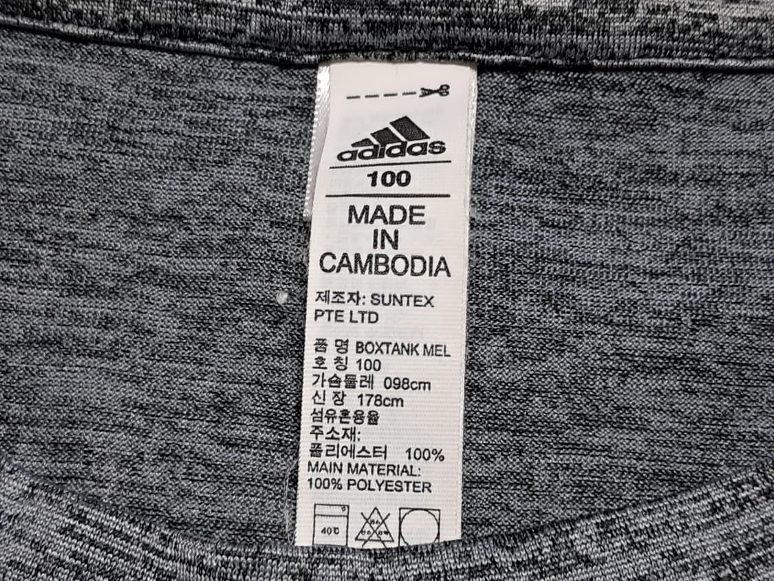 아디다스 민소매티 100 상품이미지7