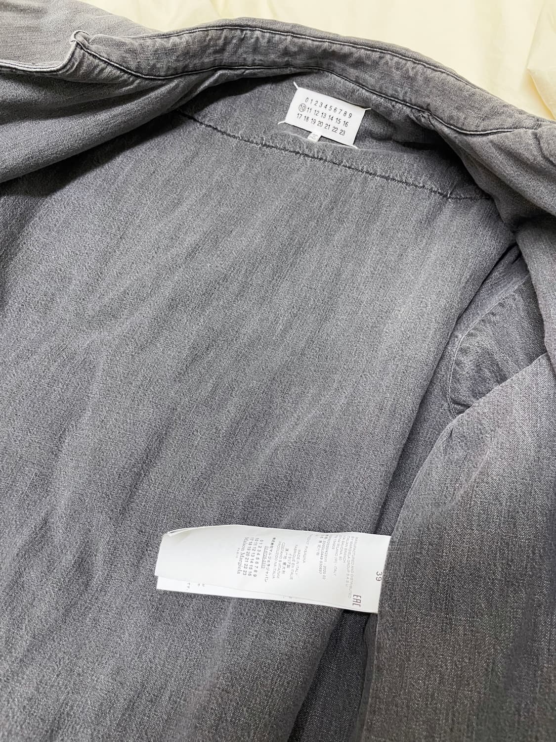 마르지엘라 패디드 셔츠 자켓 상품이미지6