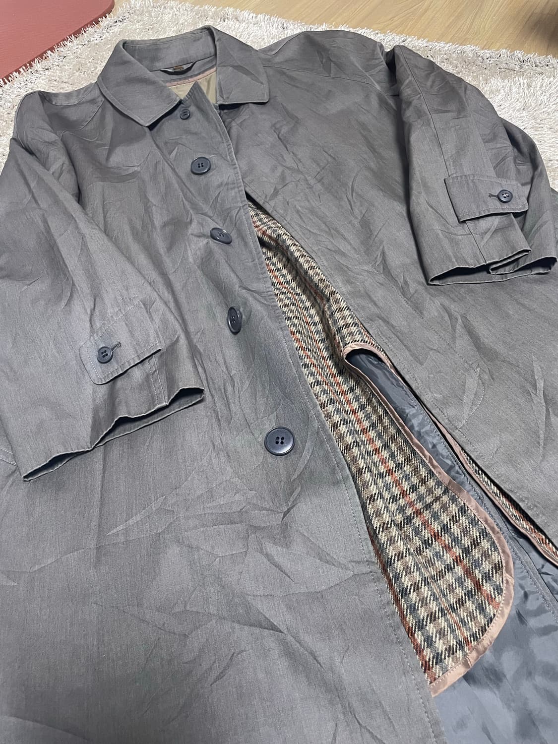 일제 트렌치코트 사이즈 105~110 상품이미지2