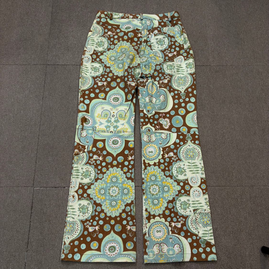 oilily 오일릴리 패턴 플레어 팬츠 40 상품이미지5