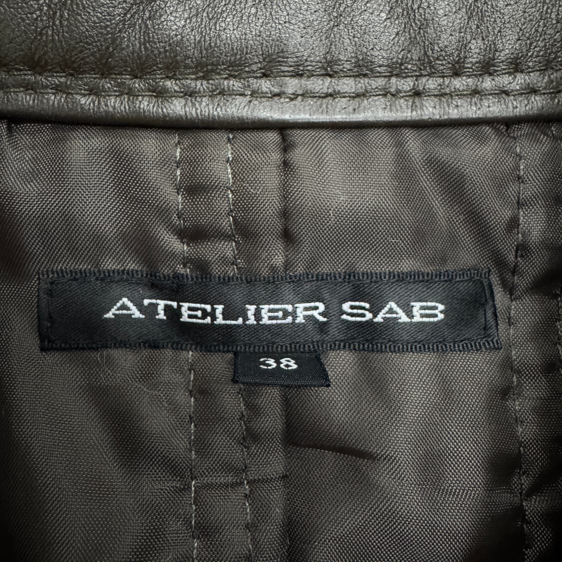 JPN 제팬 리얼레더 릭오웬스맛 사선 딱붙 라이더 가죽자켓 상품이미지7