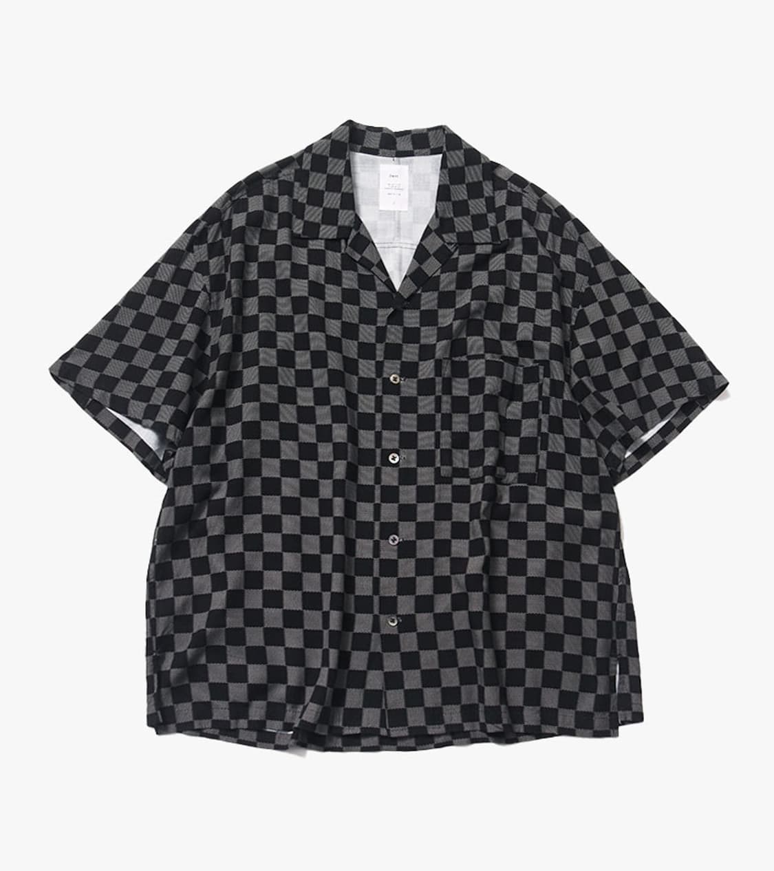 NAME. X STUDIOUS - CHECKER BOARD SHIRT 상품이미지1