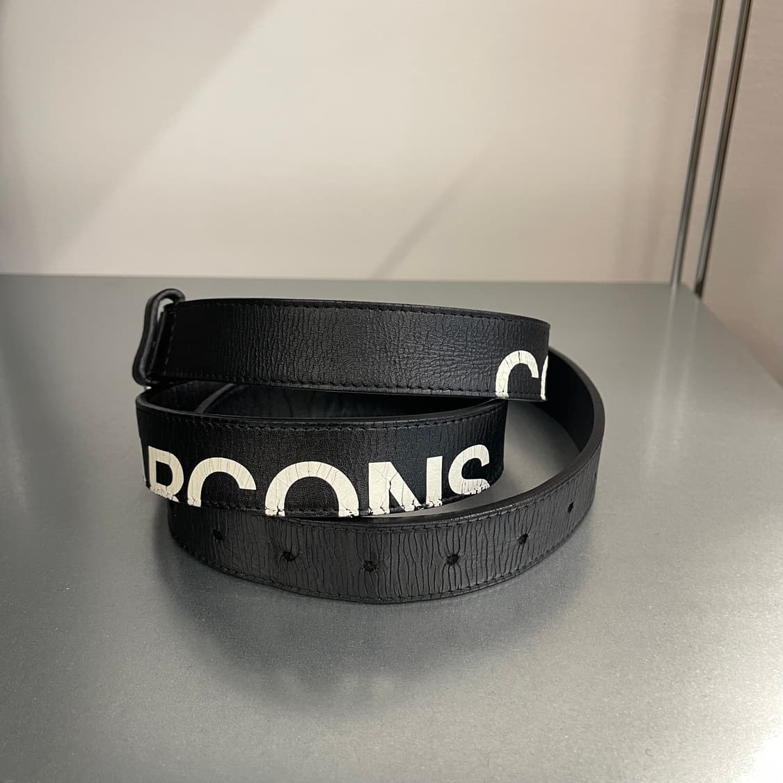 꼼데가르송 휴즈 로고 캐쥬얼 벨트 상품이미지3