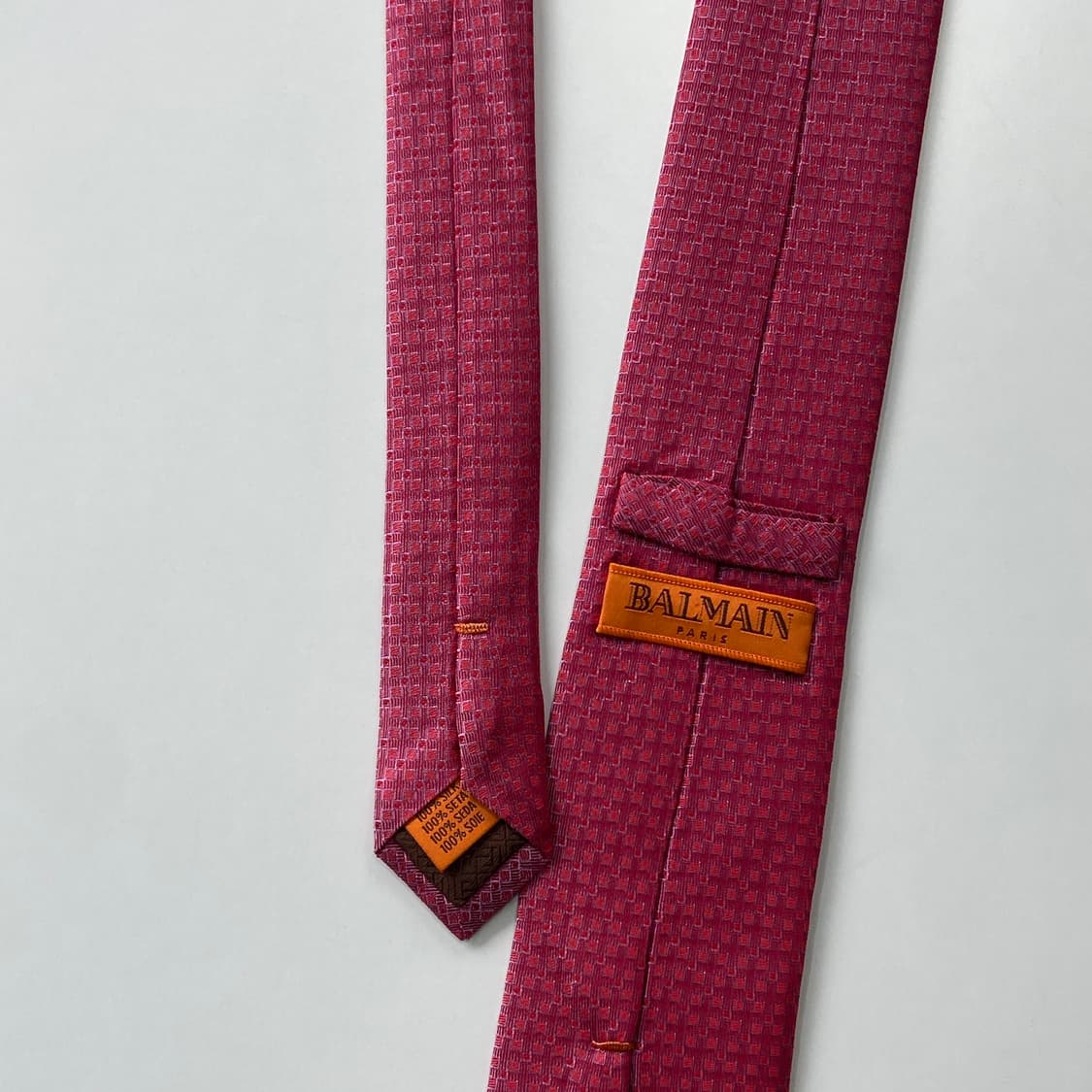 발망(BALMAIN) 명품 정품넥타이 7.6cm 상품이미지6