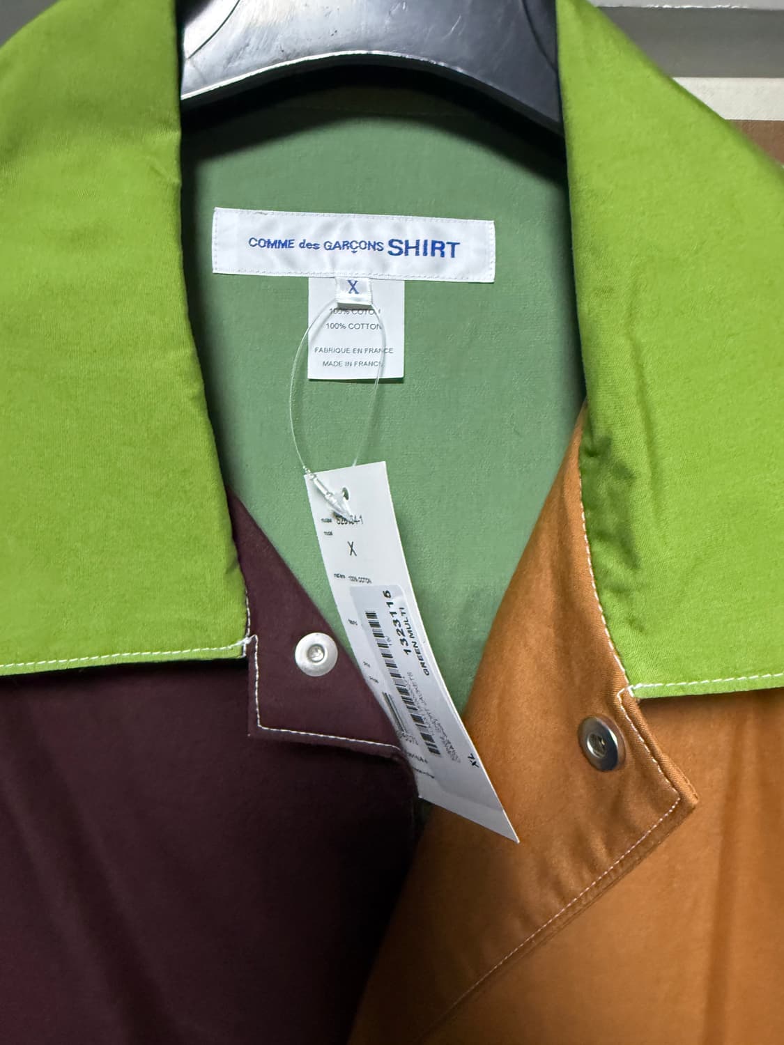 꼼대가르송 셔츠 라인의 코치 자켓 상품이미지2