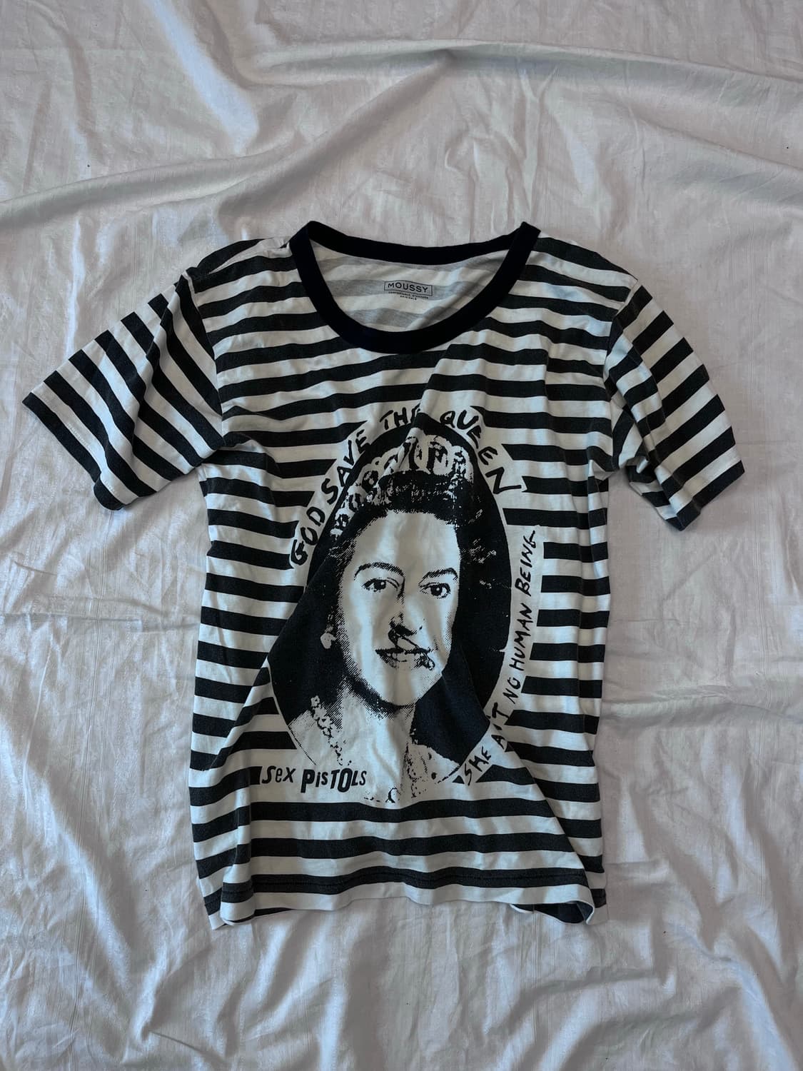 Sex Pistols Stripe Punk T shirt 상품이미지1