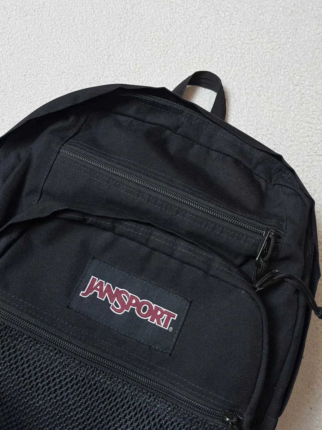 잔스포츠 빈티지 빅캠퍼스 블랙 백팩 Q1253 상품이미지2
