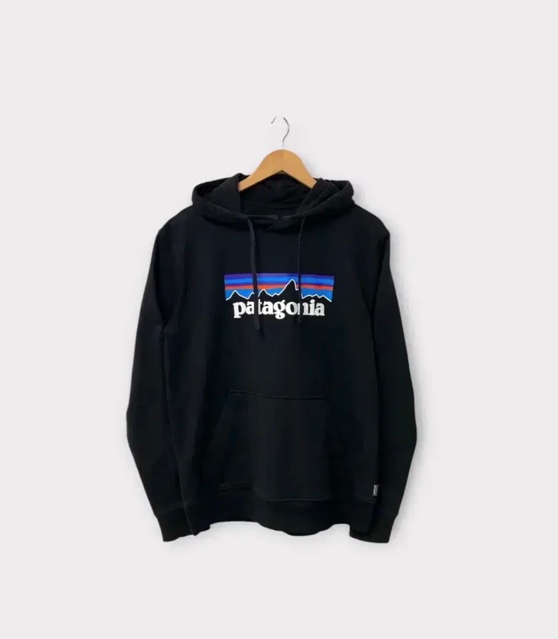 파타고니아 Patagonia 블랙 기모 후디 후드티 M 상품이미지1