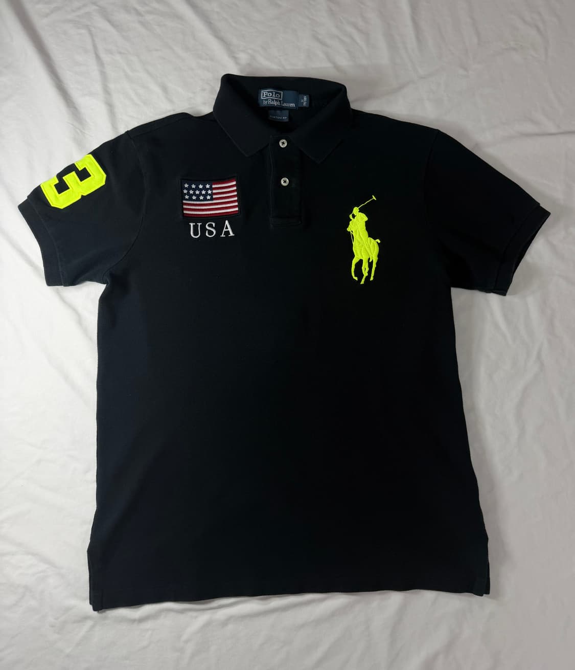 폴로 랄프로렌 빅포니 성조기 카라티 상품이미지1