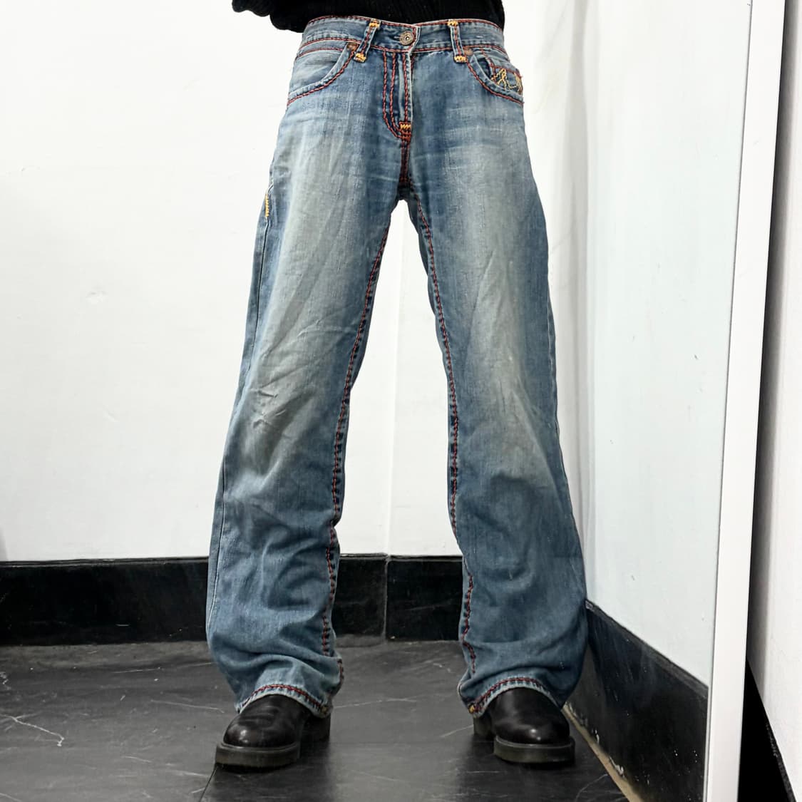 트루릴리전 월드투어 데님 팬츠 상품이미지2