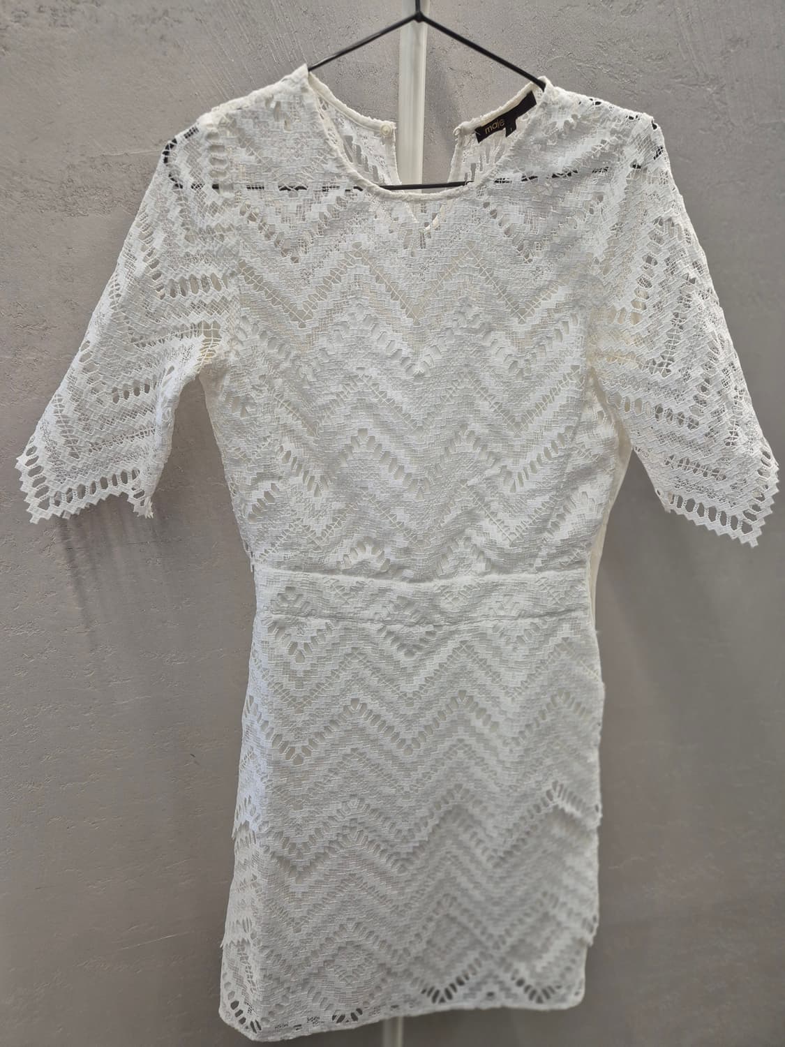 마쥬 레이스 원피스 1사이즈 화이트 상품이미지2
