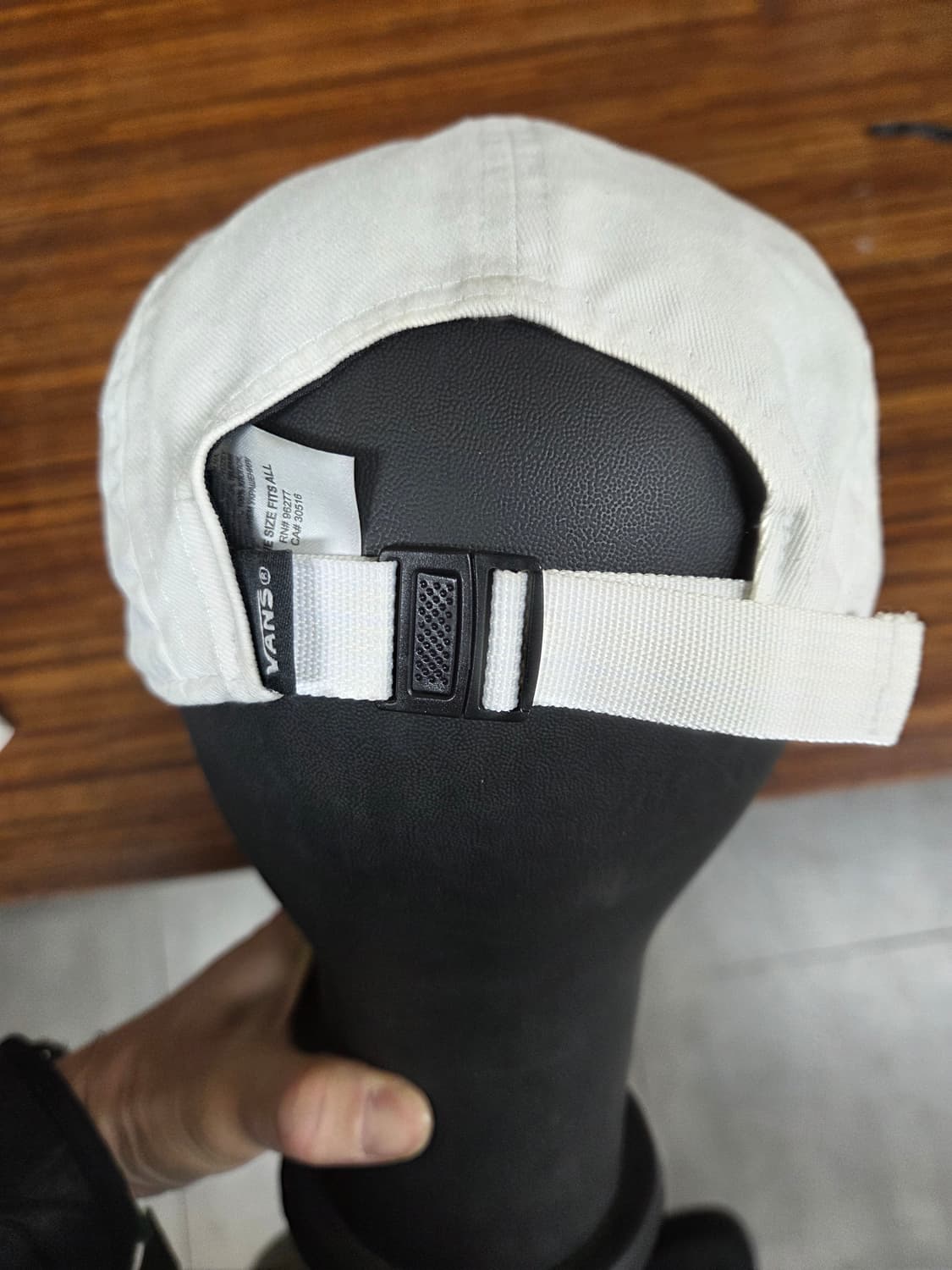 반스 기본로고 캠프캡 모자 프리  상품이미지3