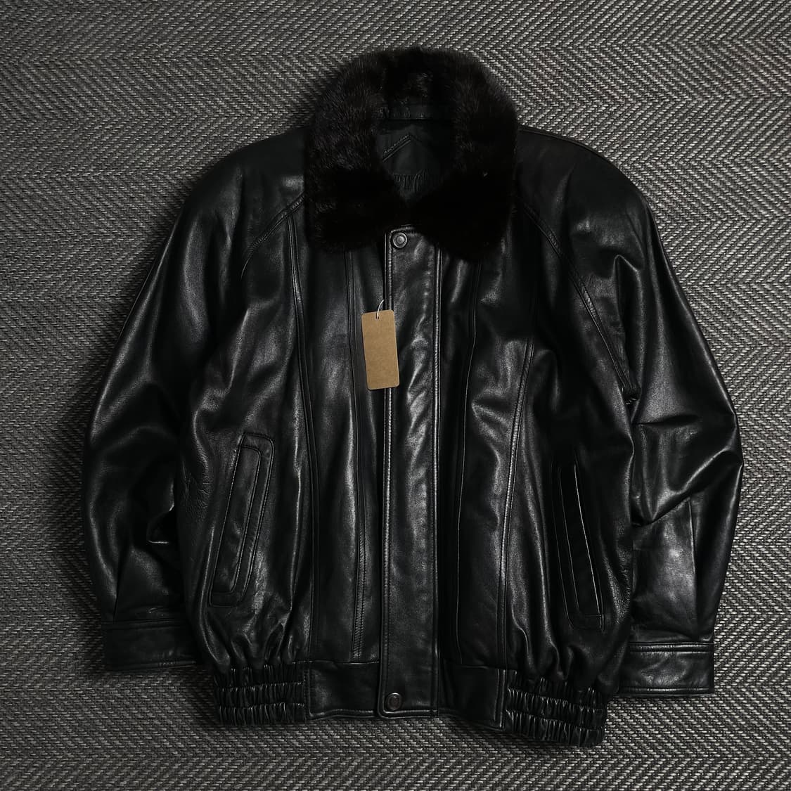 Arpeggio 아카이브 램스킨 퍼 무스탕 가죽자켓o 4718 상품이미지1