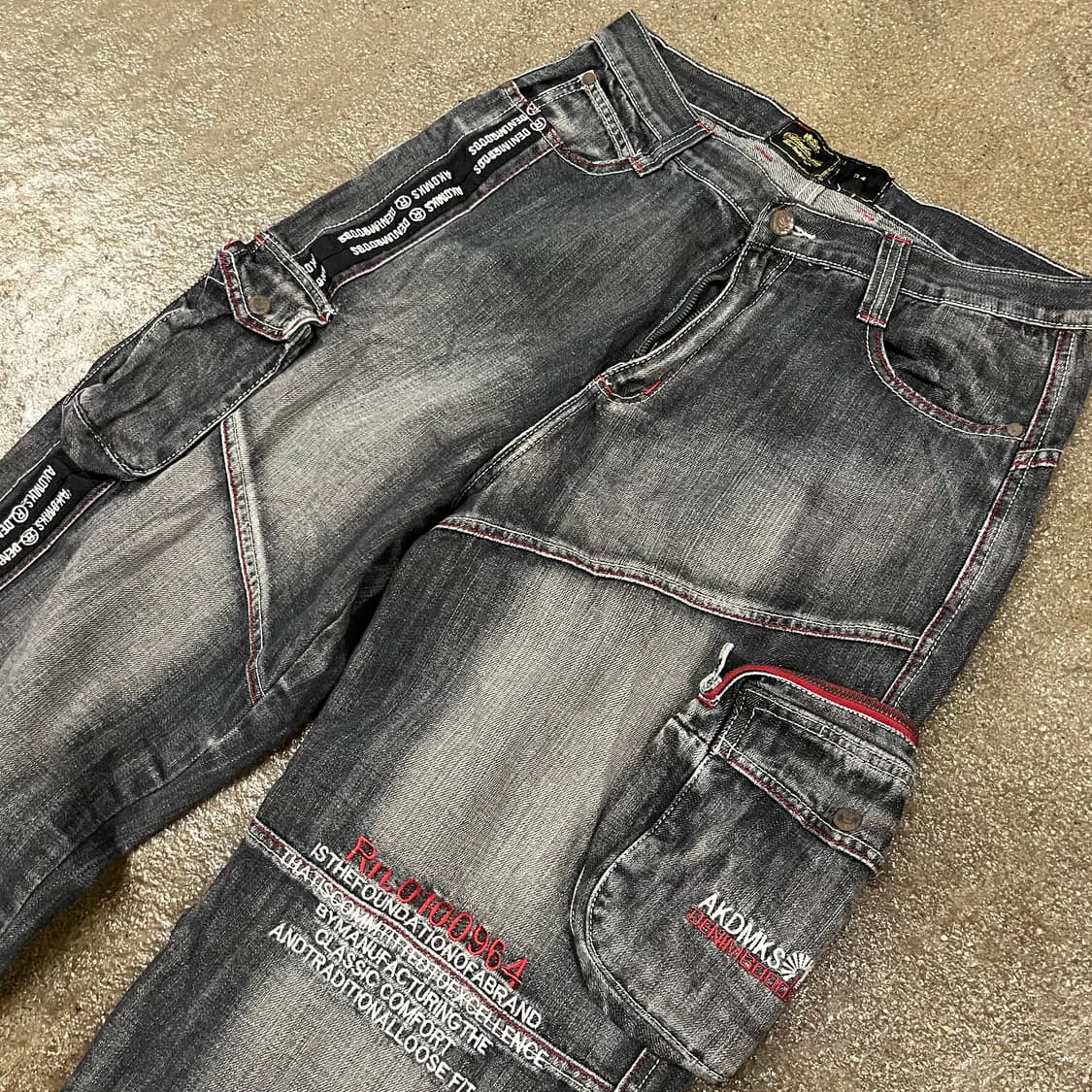 아카데믹스 올드스쿨 데님 팬츠 (32) 상품이미지3