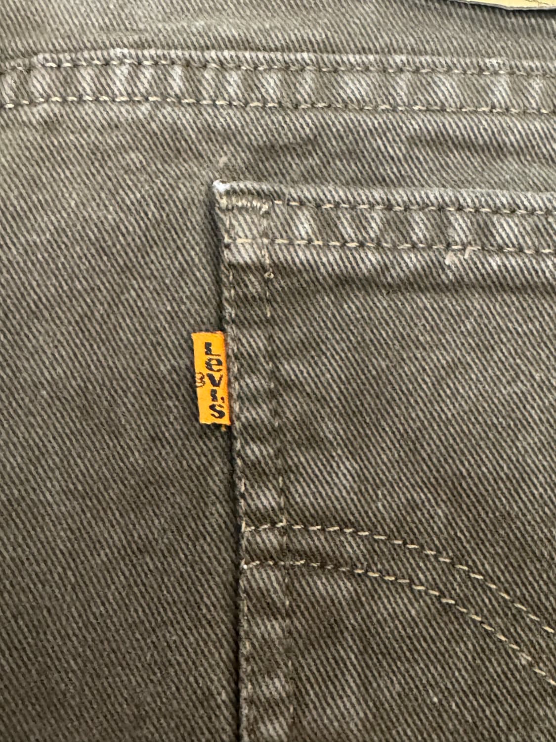 90s 빈티지 리바이스 550 브라운 (34, usa made) 상품이미지4