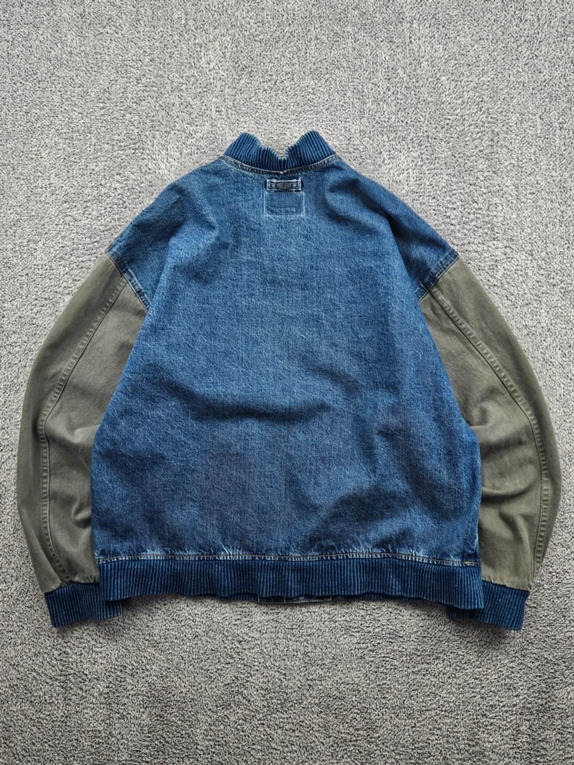 ID WEAR 코튼 데님 바시티 자켓 ( XL ) / 11581 상품이미지5