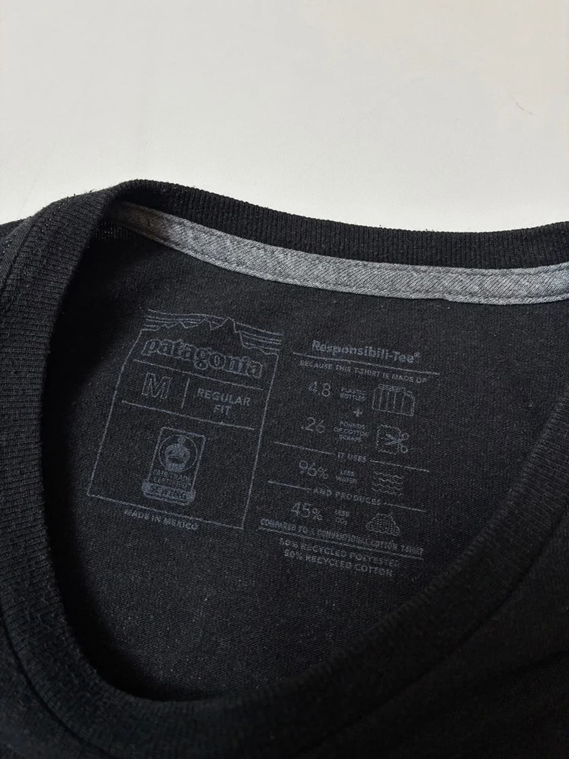 파타고니아 라인 로고 릿지 포켓 반팔 티셔츠 PN9126 상품이미지7