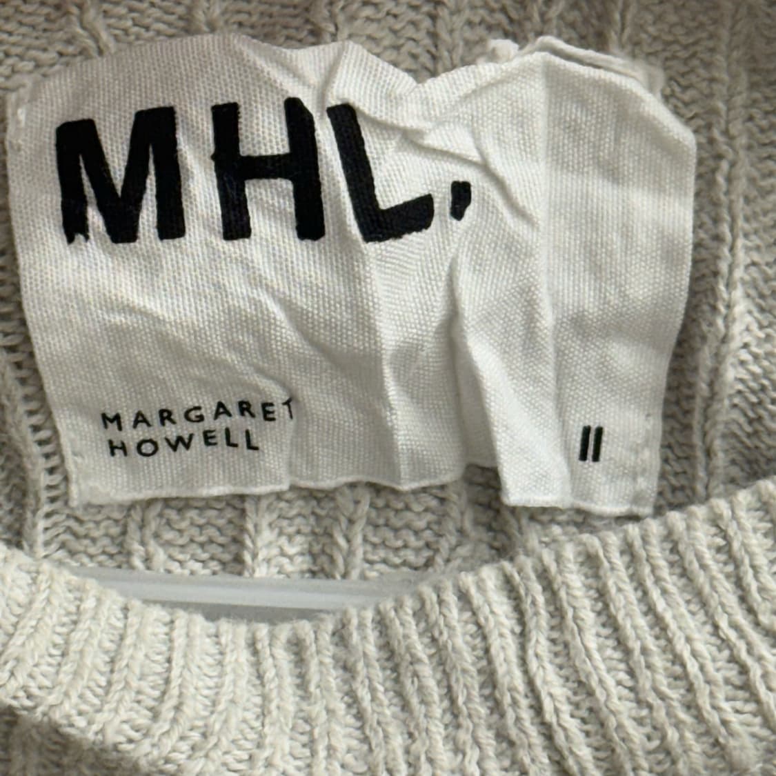 MHL(마가렛호웰) 니트 반팔 (2) 상품이미지2