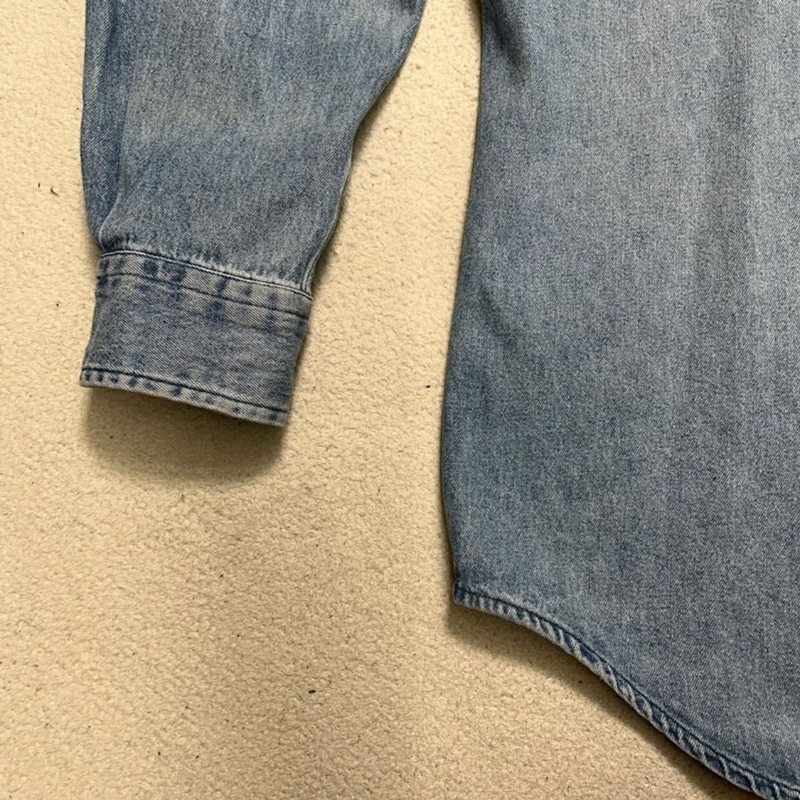 폴로랄프로렌 80's 포니 데님 셔츠 M 상품이미지3