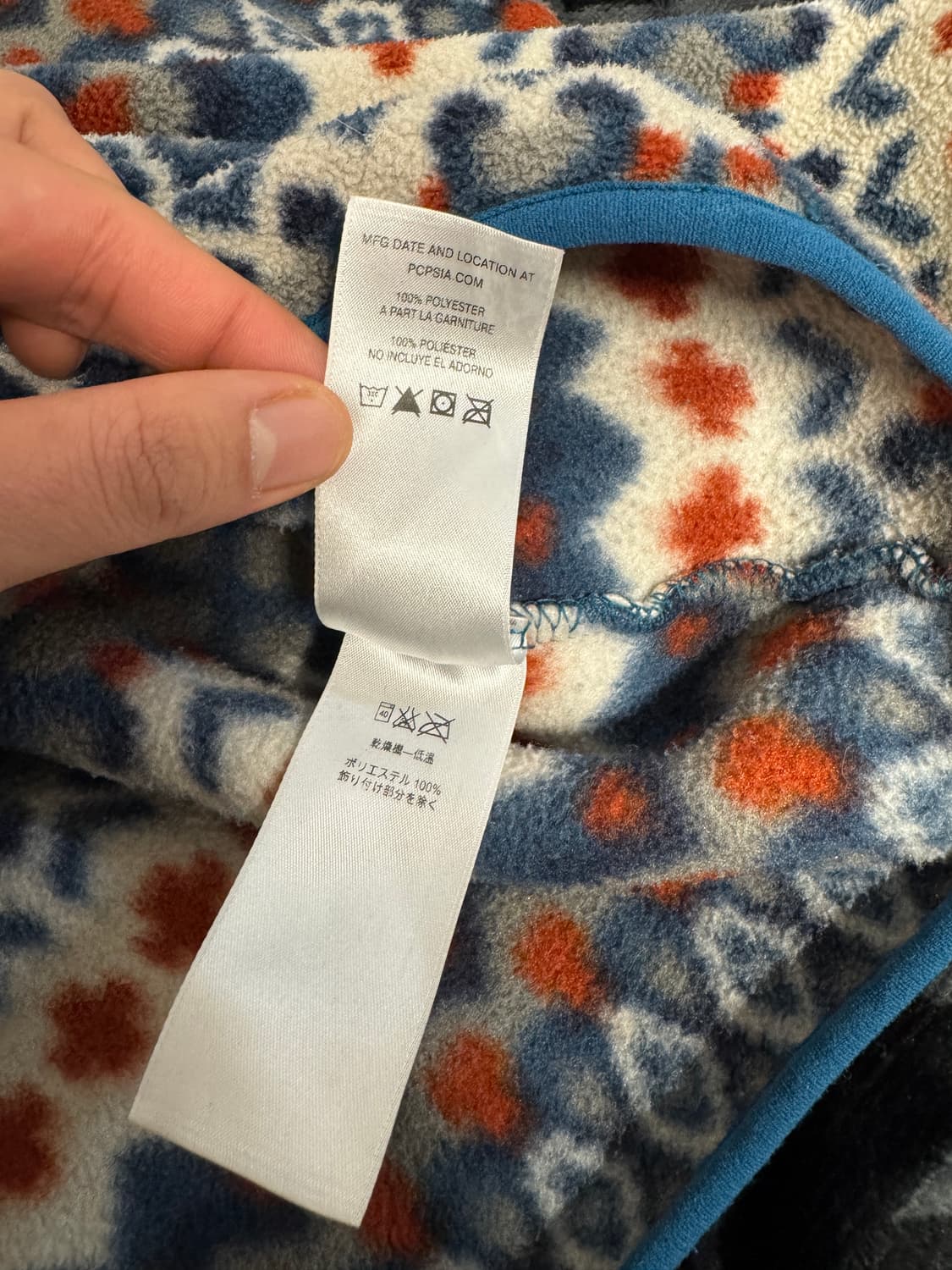 파타고니아 신칠라 스냅 티 풀 오버 클리프 언더워터 블루 상품이미지7