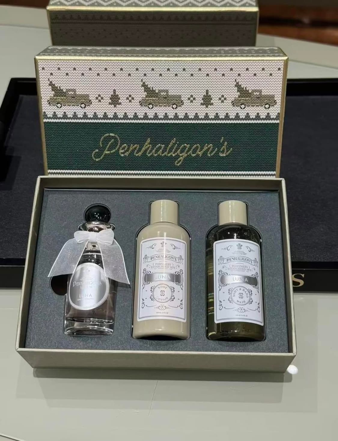 새상품) 펜할리곤스 루나 25년 크리스마스 홀리데이 세트 상품이미지2